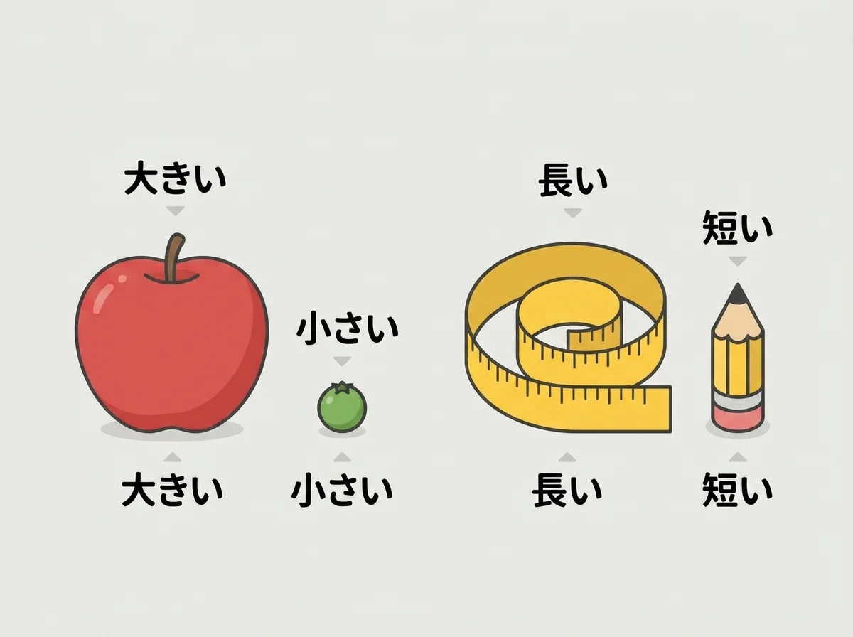 大小形容詞