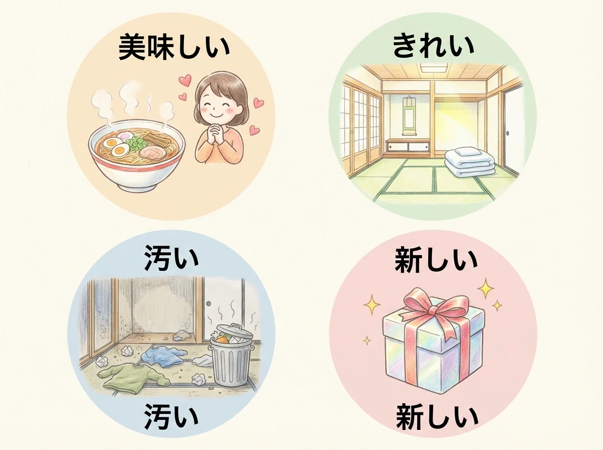 感覺形容詞