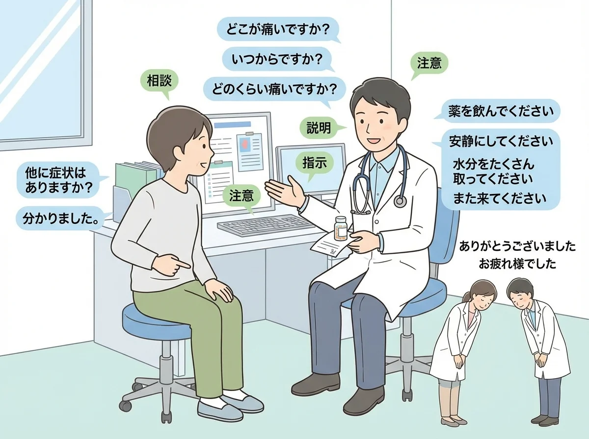 醫院對話