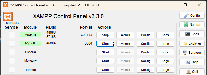 xampp
